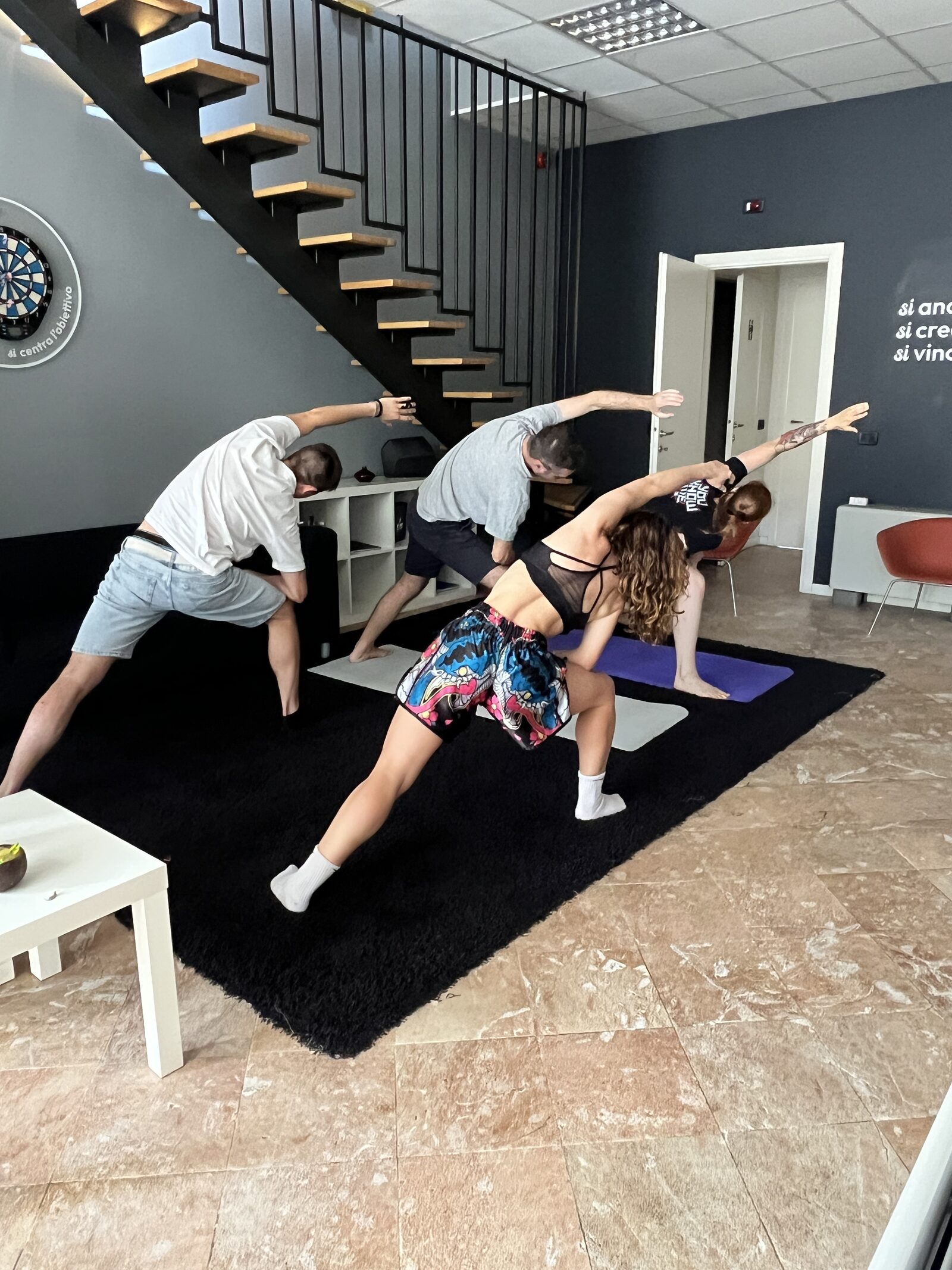 La palestra interna di Studio Indaco — benessere e cura della persona